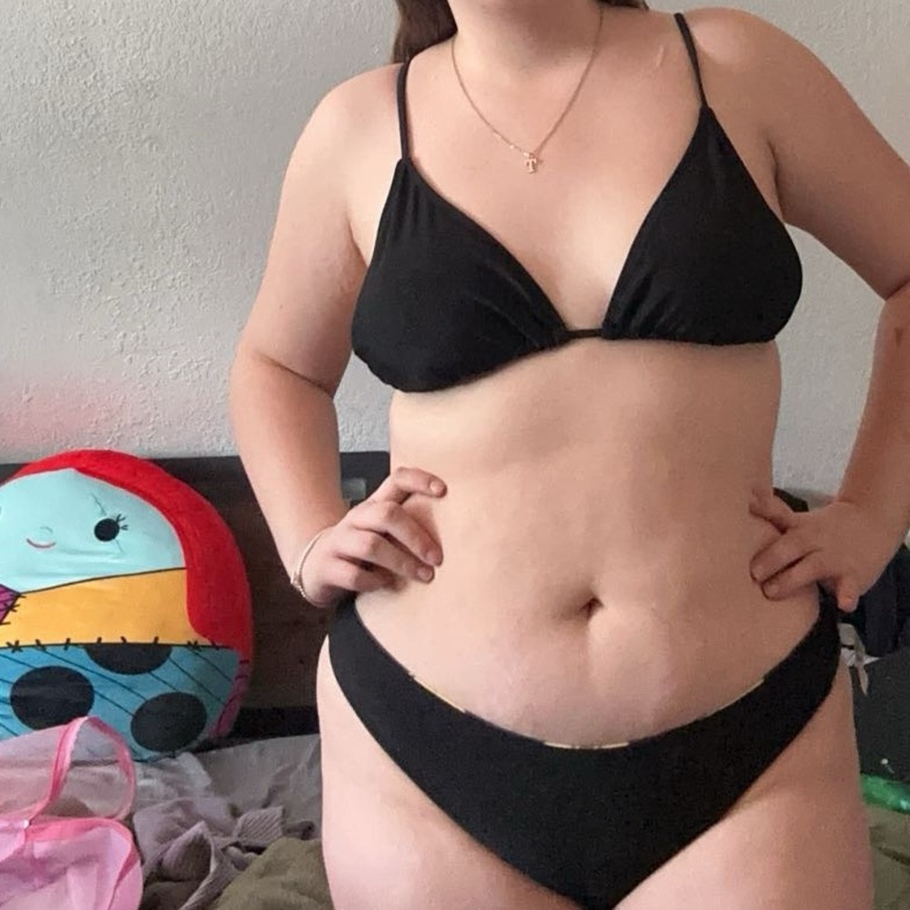 SHEIN Black Bikini Set